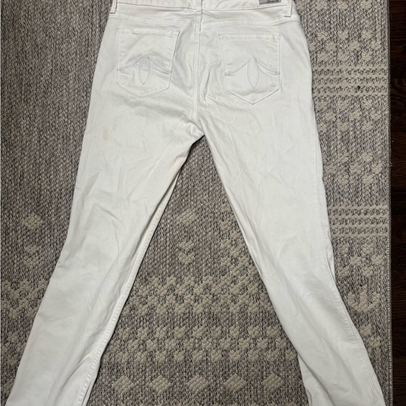Anthropologie Level 99 White Skinny Jeans - Picture 5 of 9